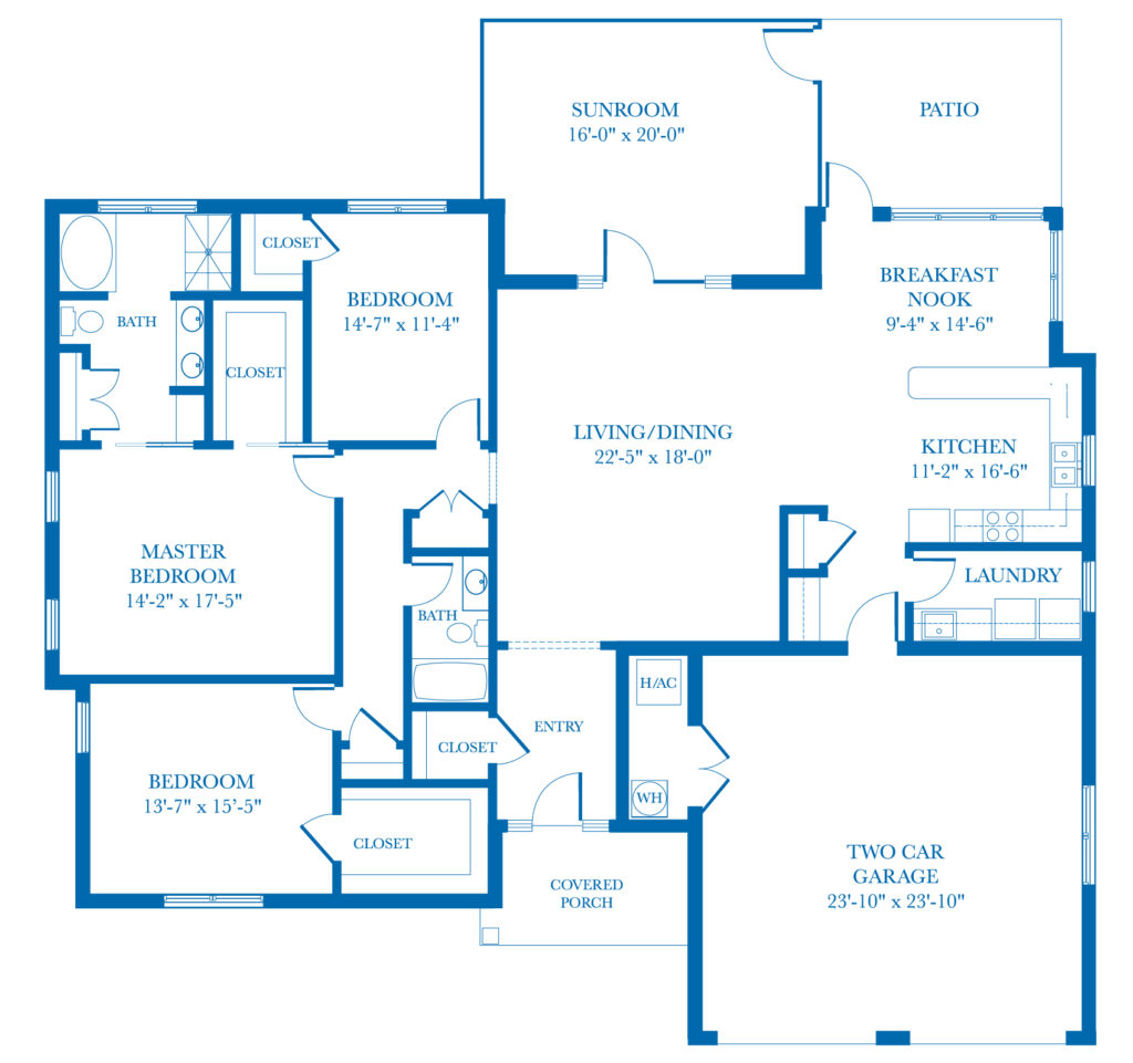 Well-Spring Community Maple Villa Floor Plan